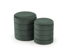 Tumbade komplekt Halmar Pacho, 2 tk, roheline
