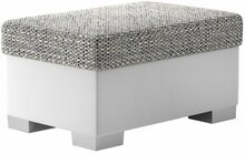 Tumba NORE R4, 55 x 85 x 40 cm, hall/valge