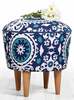 Puhv Hanah Home Sky 209FLF1273, 42 x 42 x 42 cm, sinine/valge