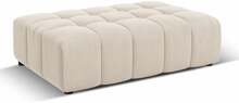 Tumba Micadoni Home Jennifer Velvet, 102 x 80 x 40 cm, beež