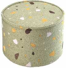 Pufas Wigiwama Terrazzo, Moss, roheline, boucle/šenillkangas