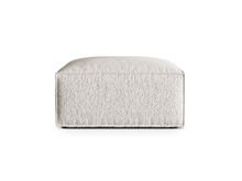 Puf Micadoni Home Nuria, 85 x 85 x 45 cm, hall-beež melanž