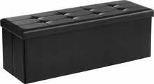Tumba Leobert LSF701V1, must, 110 x 38 x 38 cm