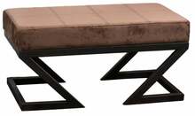 Tumba Hanah Home Abay, 44 x 92 x 46 cm, pruun