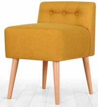 Puf Ottomaan Hanah Home Moouv 9101, 43 x 43 x 45 cm, sinep