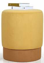 Tumba Hanah Home Ropp, 38 x 38 x 43 cm, kollane