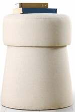 Puf Hanah Home Beans 209FLF1207, 40 x 40 x 50 cm, kreemjas