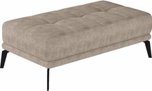 Puf Ottomann Torrense, 75 x 140 x 45 cm, kreemjas