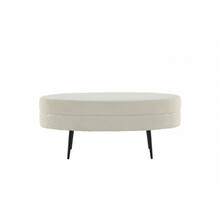 Puf Ottom Venture Design Otto, 100 x 40 x 41 cm, must/valge