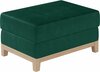 Puf Nore Selene 03, 70 x 100 x 41 cm, tumeroheline
