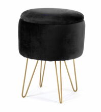 Tumba Akord Furniture Factory Lili, must, 35 x 35 x 45 cm
