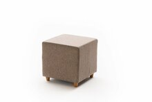 Puf Ottomani Hanah Home Olimpos, 40 x 40 x 40 cm, pruun