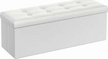 Tumba Leobert LSF702V1, 110 x 38 x 38 cm, valge