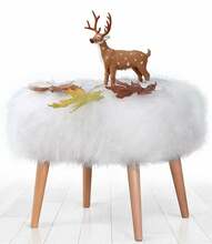 Tumba Hanah Home Deer 209FLF1135, 42 x 50 x 45 cm, valge