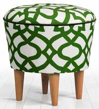 Puhv Hanah Home Moss, 42 x 42 x 42 cm, valge/roheline