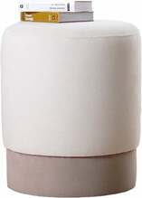 Tumba Hanah Home Ropp, 38 x 38 x 43 cm, kreemjas