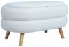 Tumba Home4You Hana, 87 x 48,5 x 46 cm, valge, panipaigaga