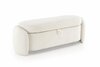 Esiku pink Leisure Furniture Ficaria, 150 x 47 x 51 cm, kreem, panipaigaga