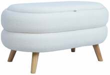 Tumba Home4You Hana, 87 x 48,5 x 46 cm, valge, panipaigaga