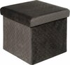 Kokkupandav tumbaga puf 5five Simply Smart, 31 x 30 x 31 cm, velvet, hall