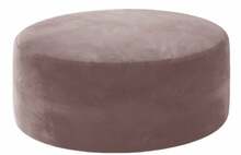 Puf Nore Bero, 75 x 75 x 42 cm, roosa, kangas Mat Velvet 63
