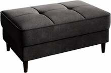 Puf Bellis Riviera 97, 62 x 97 x 42 cm, tume grafiit