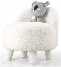Puf Ottomann Hanah Home Moouv 3341, 46 x 46 x 51 cm, valge