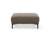 Puf Bemy, 100 x 70 x 46 cm, Grey Brown