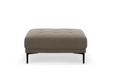 Puf Bemy, 100 x 70 x 46 cm, Grey Brown