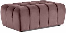 Puf Lazaro, 64 x 102 x 40 cm, roosa, kangas Mat Velvet 63