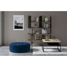 Puf Monty, 70 x 70 x 28 cm, sinine