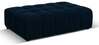Pufas Micadoni Home Jennifer Velvet, 102 x 80 x 40 cm, tumesinine, kuninglik sinine