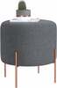 Puhv Hanah Home Copper 47, 40 x 40 x 42 cm, tumehall/vask
