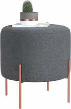 Puhv Hanah Home Copper 47, 40 x 40 x 42 cm, tumehall/vask