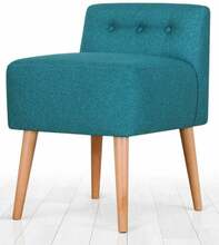 Puf Ottomaan Hanah Home Moouv 9106, 43 x 43 x 45 cm, türkiis/bensiinroheline