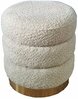 Tumba Home4you Lauren, 35 x 35 x 38 cm, valge