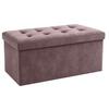 Puf Ruhhy 26130, samet, 76 x 38 x 38 cm, hall
