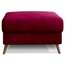 Puf Eltap Asgard, 45 x 75 x 75 cm, lilla, kangas Mat Velvet 68