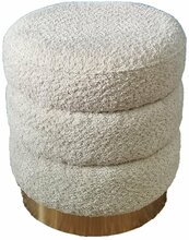 Tumba Home4you Lauren, 35 x 35 x 38 cm, valge