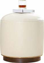 Tumba Hanah Home Milotte, 42 x 42 x 43 cm, kreem
