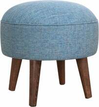 Pufas Hanah Home Deff, 45 x 45 x 43 cm, sinine