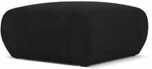 Puf Micadoni Home Molino, 75 x 75 x 36 cm, must