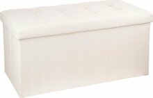 Puf Ottomani Atmosphera, 76 x 38 x 38 cm, beež