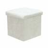 Tumba Home4you Jesse, 30 x 30 x 30 cm, valge, panipaigaga