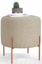 Puhv Hanah Home Copper 209FLF1179, 40 x 40 x 42 cm, helepruun