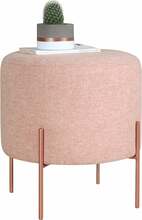 Puhv Hanah Home Copper 44, 40 x 40 x 42 cm, roosa/vask