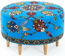 Tumba Hanah Home Torino 825BLC1445, helesinine, 65 x 65 x 40 cm