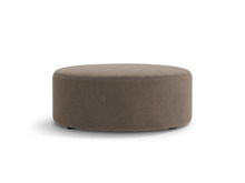 Pufas Micadoni Dia, 90 x 90 x 35 cm, hall-pruun
