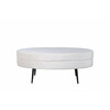 Puf Ottomann Venture Design Otto, 100 x 40 x 41 cm, valge