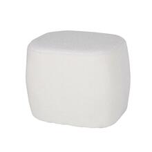 Tumba Domoletti HS-NP02-1, valge, 50 x 40.5 x 40.5 cm